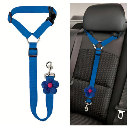 🐕 Protect Your Pup on Every Road Trip!🚗 Universal Fit Dog Car Seatbelt – Drive Safe