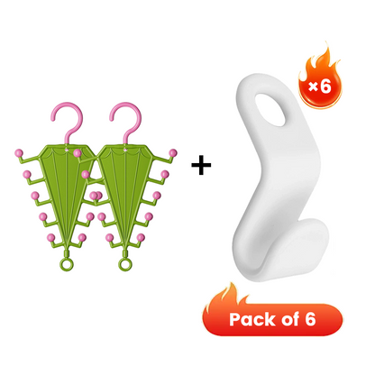 🎁BUY 1 GET 1 FREE!🧹 Messy Closet? Double Your Space Instantly!🔥V-Shaped Storage Rack