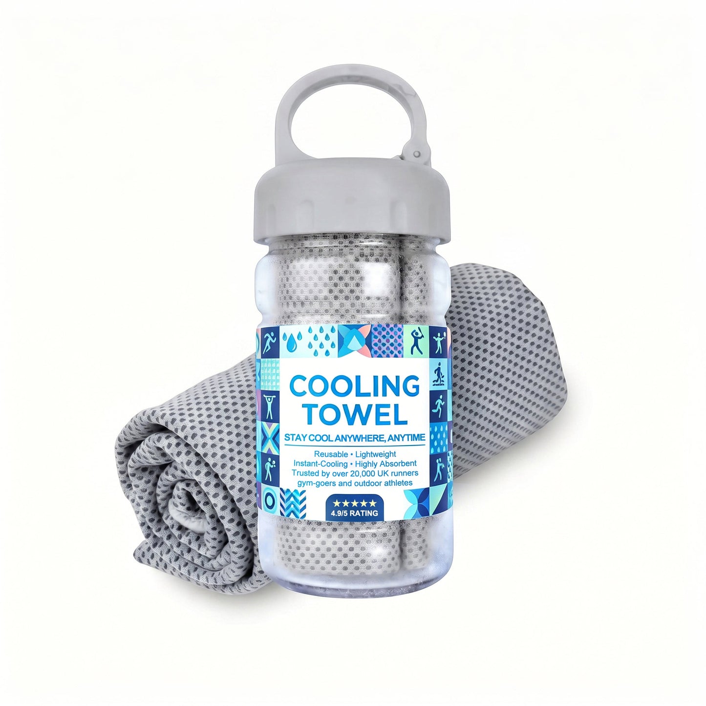 🏃‍♂️ Stay Chilled 10X Longer! Ultimate Cooling Sports Towel (⏰Buy 1 Get 1 FREE)