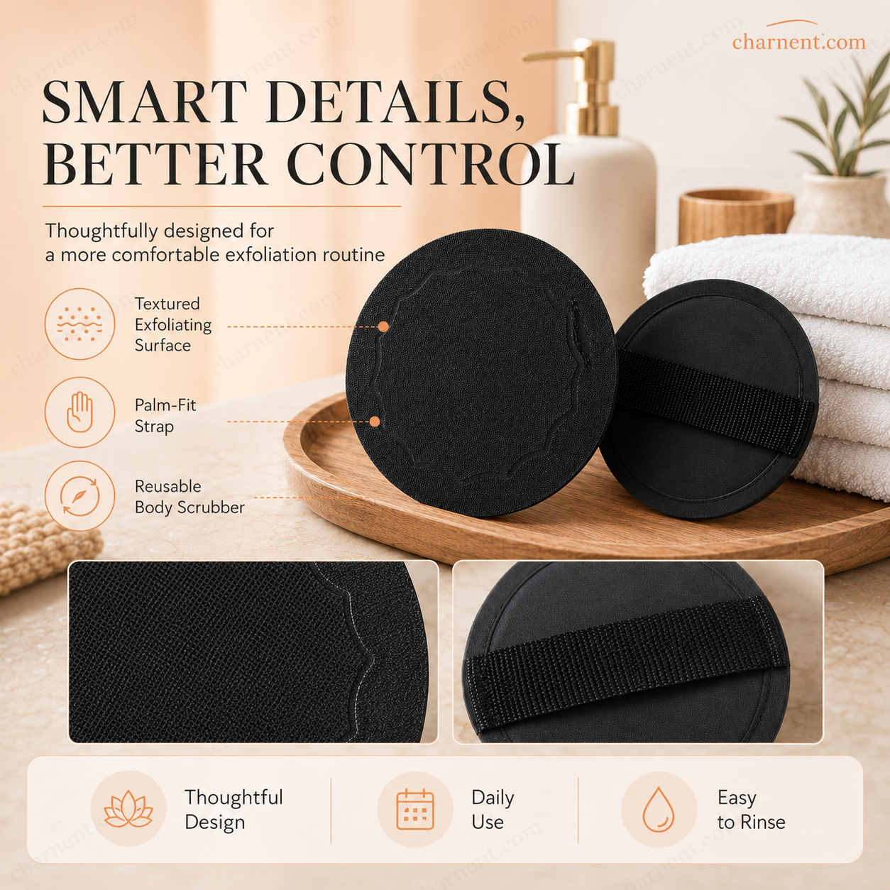 ❌ Erase Dead Skin Instantly!🚿 Exfoliating Scrub Bath Pads🧖‍♀️(🔥Buy 1 Get 1 FREE Today)