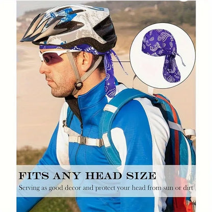🔥Paisley Cooling Headscarf Cap