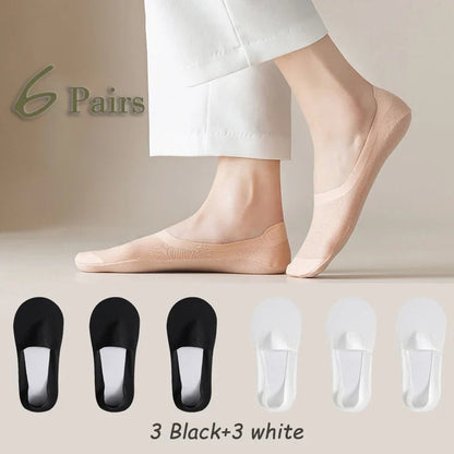 ⏰🔥Last Day 50% OFF! 🏠❄️Cooling Ice Silk No-Show Socks