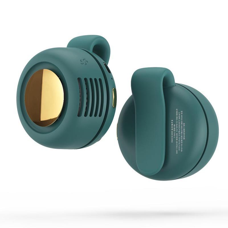 ⏰🔥Last Day 50% OFF! 🏠Hands-Free Bladeless Waist Clip Fan for Outdoor & Work