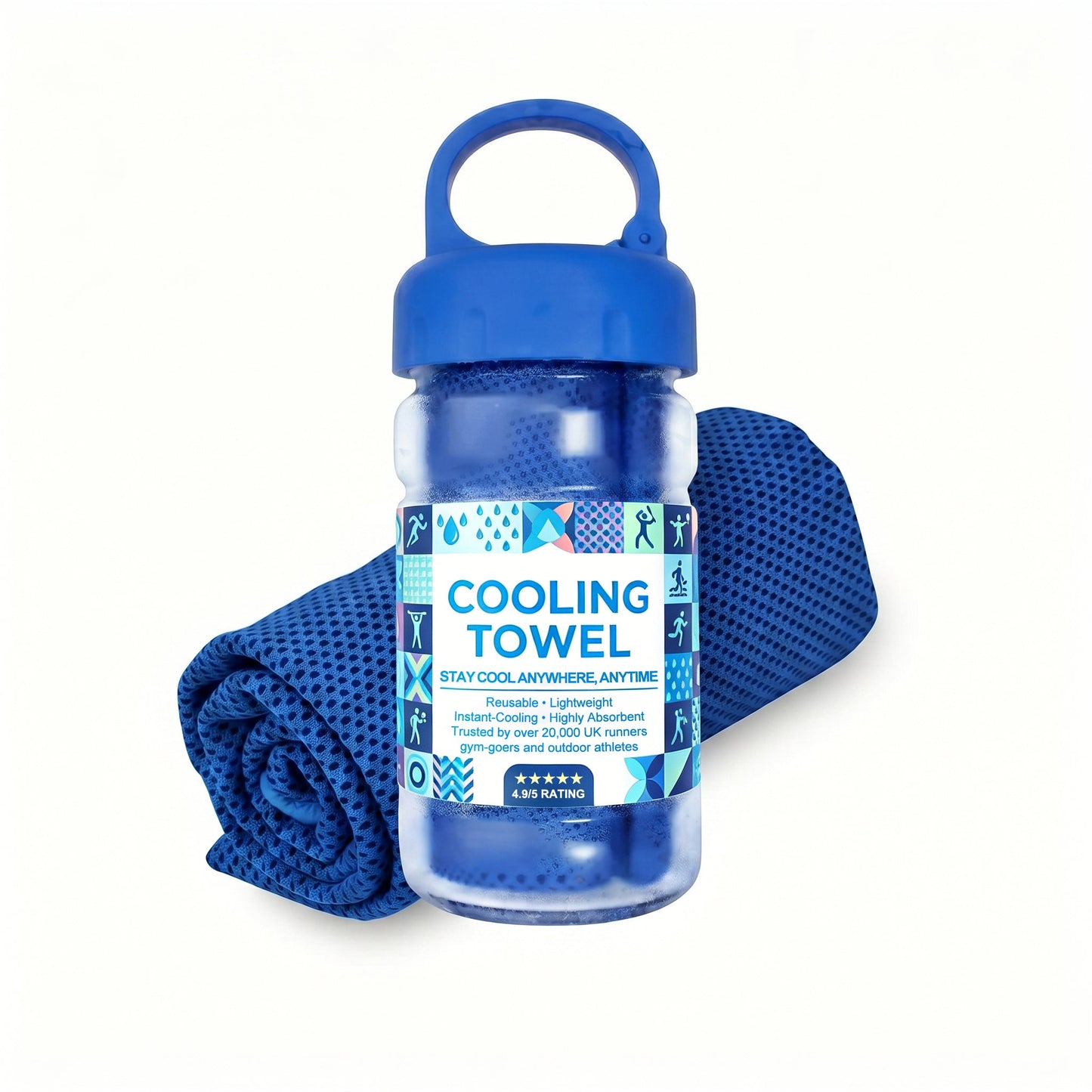 🏃‍♂️ Stay Chilled 10X Longer! Ultimate Cooling Sports Towel (⏰Buy 1 Get 1 FREE)