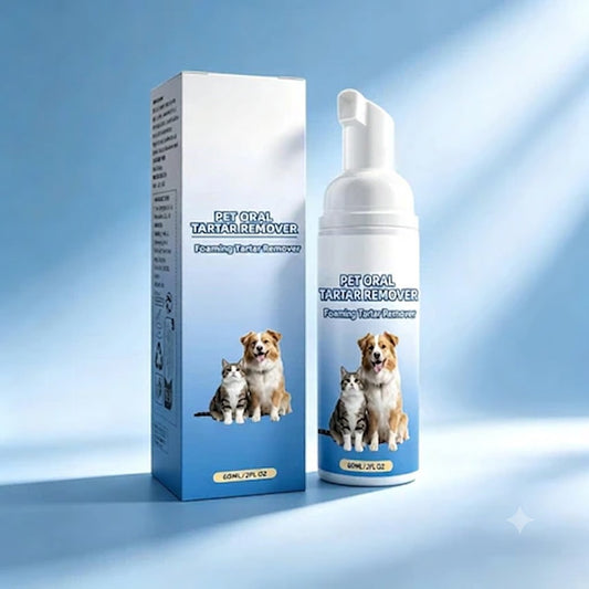 🤢 Fix Dog Stinky Breath Instantly! Vet-Approved Dog & Cat Teeth Cleaning Foam (🔥Save 50% Today)