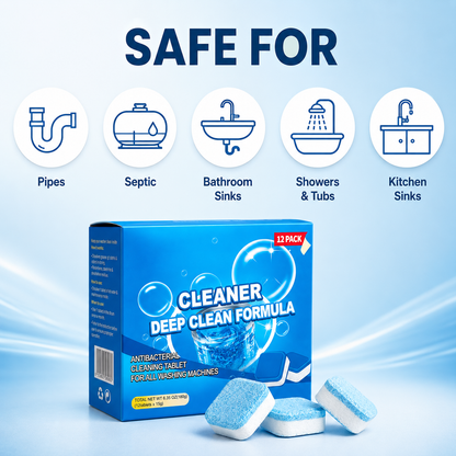 💥Last Day 50% OFF! 🫧Anti-Clogging & Odor Remover Drain Cleaning Sheets