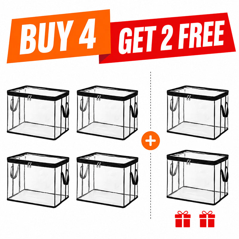 ⏰🔥Last Day 50% OFF! 🏠 TSpace-Saving Transparent Storage Bag | Dustproof & Moisture-Proof✨