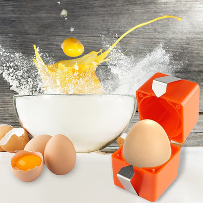 🍳Quick Egg Cracker Tool｜Fast & Clean Egg Opening