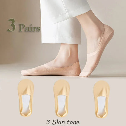 ⏰🔥Last Day 50% OFF! 🏠❄️Cooling Ice Silk No-Show Socks
