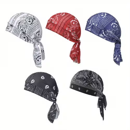 🔥Paisley Cooling Headscarf Cap