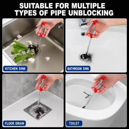🔥Last Day 50% OFF -🚿Professional Drain Clog Remover Tool – A Must-Have Home Emergency Tool
