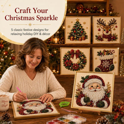 🎄 The Perfect Christmas Gift for Crafters! 🎁 - 🎨DIY Christmas Pearl Diamond Art Kit
