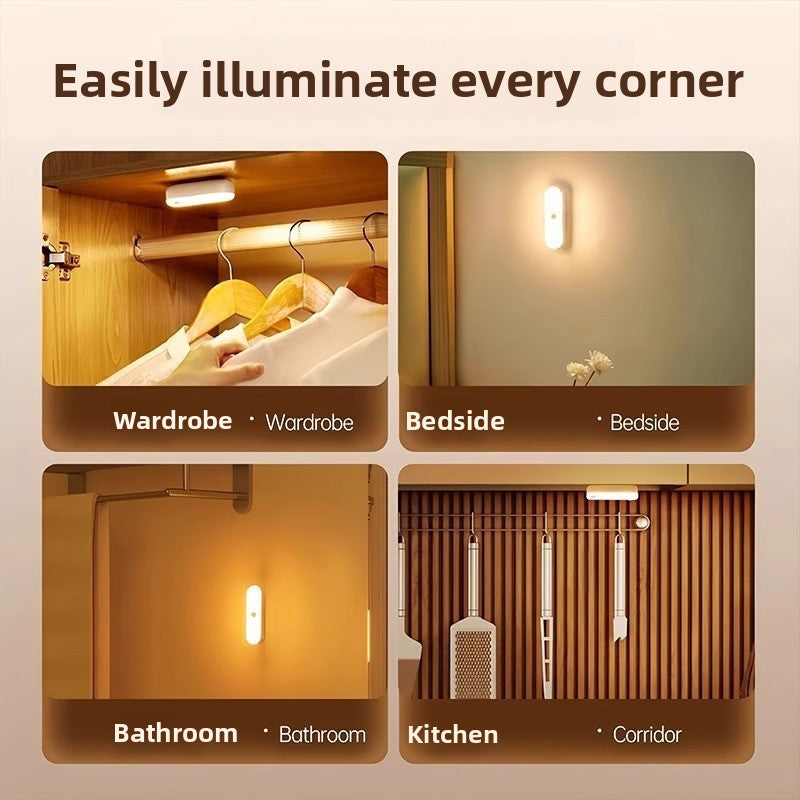 🚫 Stop Tripping in the Dark! Auto Motion Sensor Smart Night Light(Buy 3 Get 2 Free Today🔥)