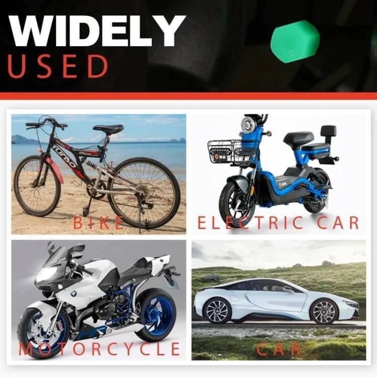 ✨Cool Glowing Tire Valve Caps - Instantly Upgrade Your Wheels