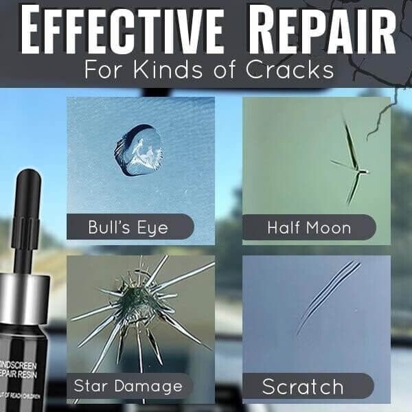 ❌ Don't pay $200 for replacing the windshield! The glass repair kit (🔥 Buy one get one free today)
