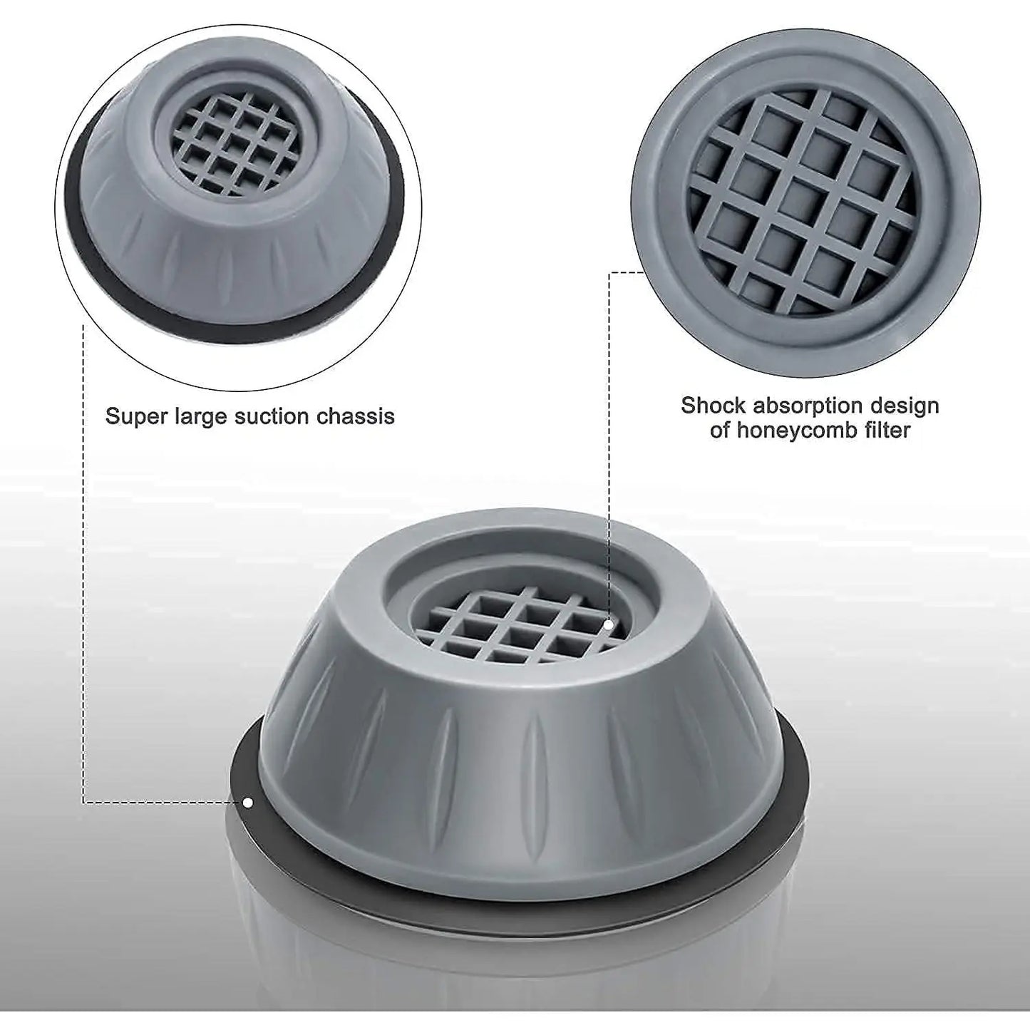 ⏰🔥Last Day 50% OFF! 🏠Durable Compact Shock-Absorbing Appliance Pads