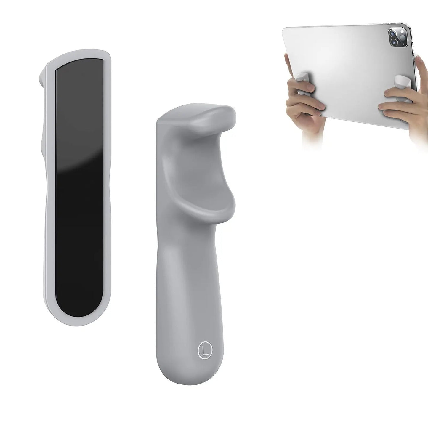 Ipad Game Stand Set, Tablet Holder, Finger-Clamp Gaming Holder, Portable Compact Game Controller Accessory, Mobile Phone Support Bracket, Essential Gaming Gear