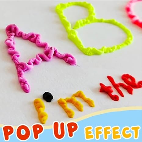 🖍️ Christmas Hot Sale 50% OFF🎁🍿 Magic Popcorn Pens – Heat to Puff Up 3D Art for Kids Crafts