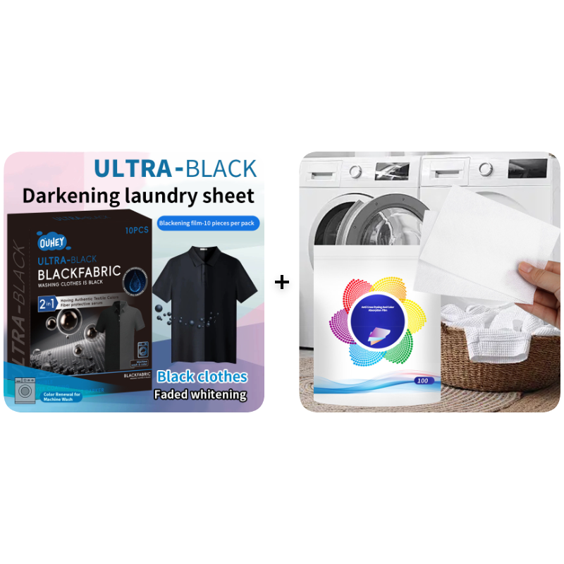 ⏰🔥Last Day 50% OFF! 🏠Ultra-Black Clothing Blackening Sheets (10-Pack)