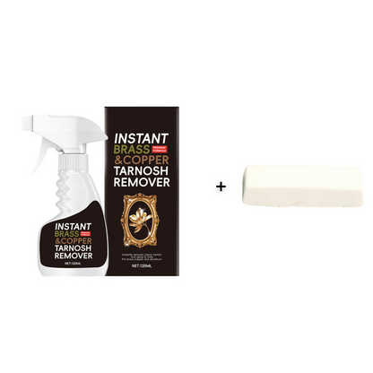 ✨Restore Tarnished Brass In Seconds! Instant Brass Tarnish Remover Spray, Fast Shine Renew