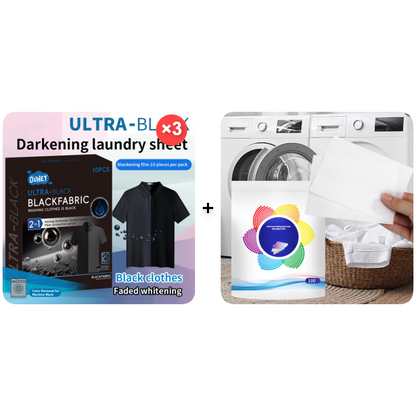 ⏰🔥Last Day 50% OFF! 🏠Ultra-Black Clothing Blackening Sheets (10-Pack)