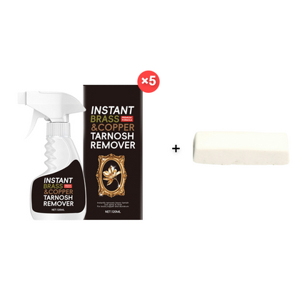 ✨Restore Tarnished Brass In Seconds! Instant Brass Tarnish Remover Spray, Fast Shine Renew