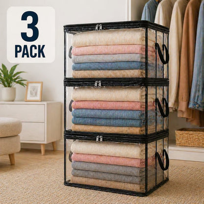 ⏰🔥Last Day 50% OFF! 🏠 TSpace-Saving Transparent Storage Bag | Dustproof & Moisture-Proof✨