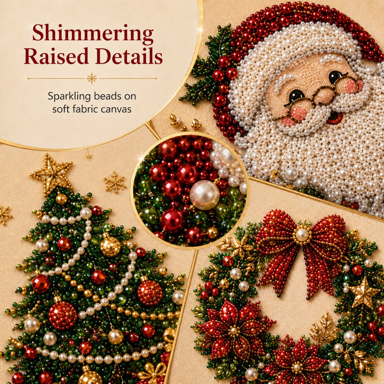 🎄 The Perfect Christmas Gift for Crafters! 🎁 - 🎨DIY Christmas Pearl Diamond Art Kit