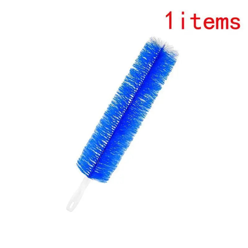 3 Counts Fan Cleaning Brush, Dust Removal Brush, Cleaning Brush, Bendable Microfiber Head, Reusable Dust Collector, Washable, Suitable for Ceiling Fan Blades (3 Pieces)