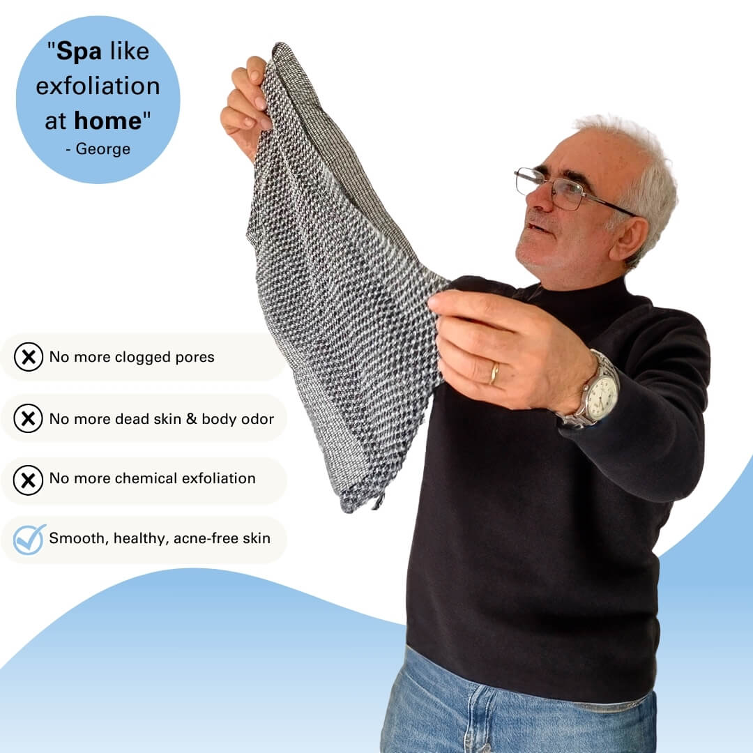 The Ultimate Exfoliating Antibacterial Shower Towel