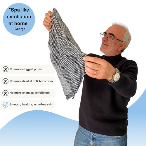 The Ultimate Exfoliating Antibacterial Shower Towel