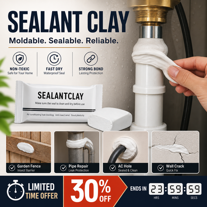 ❌ Stop Rats & Bugs! Waterproof Hole Sealing Clay Putty (🔥Buy 20 PCS & Get 50% OFF)