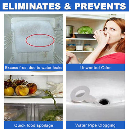 ⏰🔥LIMITED TIME 50% OFF! 🏠Refrigerator Drain Hole Clog Remover