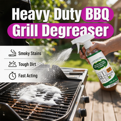 🍳 Say Goodbye to Tough Kitchen Grease!⚡ Just Spray, Wait & Wipe Away Grease! ✨