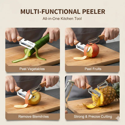 🥕The second one half price🔥 Multifunctional Kitchen Vegetable and Fruit Peeler ✨