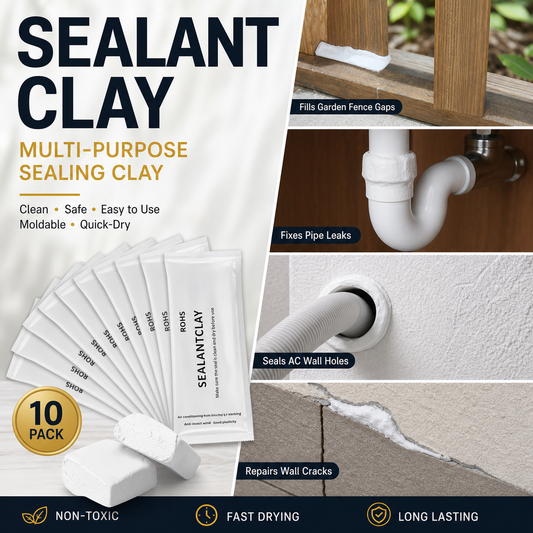 ⏰LIMITED TIME 50% OFF! ❌ Stop Rats & Bugs! Waterproof Hole Sealing Clay Putty
