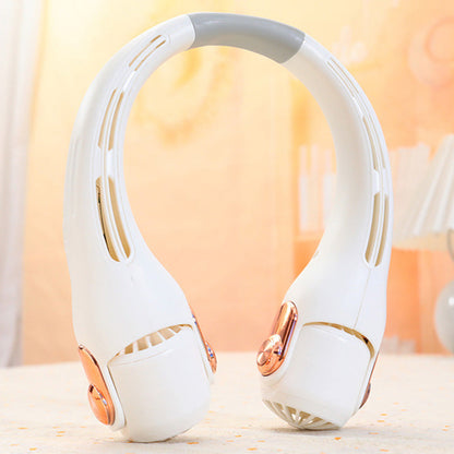 🥳2026 HOT SALE🥳💞50K+ SOLD!🍃💨 50% OFF! Hands-Free Portable Wearable Neck Fan🌬️