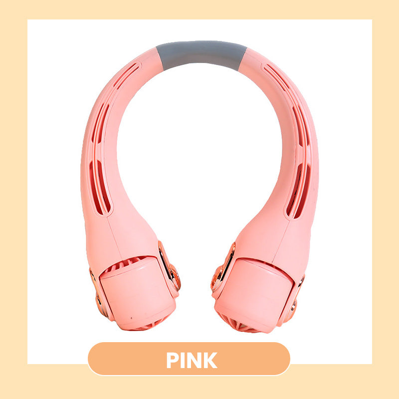 🥳2026 HOT SALE🥳💞50K+ SOLD!🍃💨 50% OFF! Hands-Free Portable Wearable Neck Fan🌬️