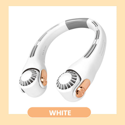 🥳2026 HOT SALE🥳💞50K+ SOLD!🍃💨 50% OFF! Hands-Free Portable Wearable Neck Fan🌬️
