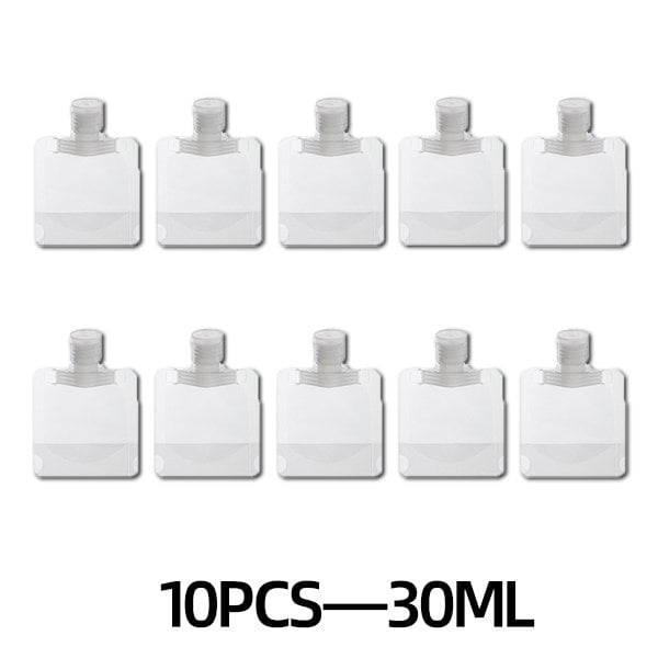 🧴 Travel Light & Leak-Free! 10-Pcs Pouch Set 🧳