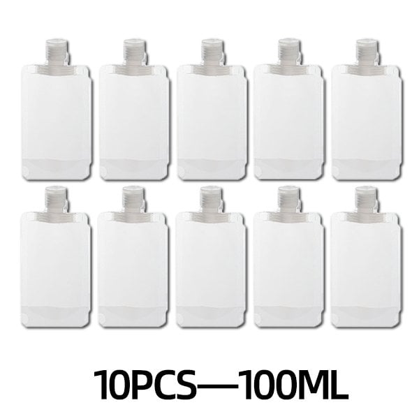 🧴 Travel Light & Leak-Free! 10-Pcs Pouch Set 🧳