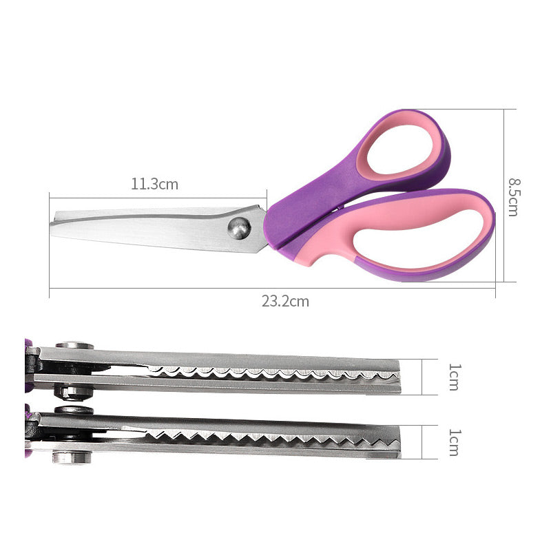 🧵Say Goodbye to Fraying Fabric Edges! ✂️ Must-Have Pinking Shears for Sewing & DIY!