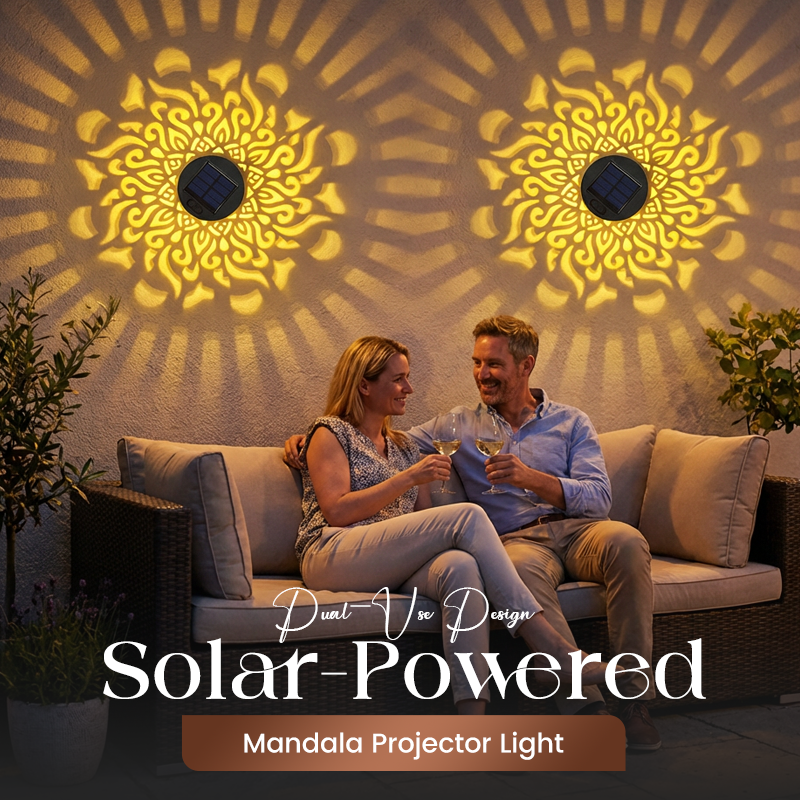 🌞 50% OFF NOW! 🌀 Enchanted Mandala Solar Garden Light🌿