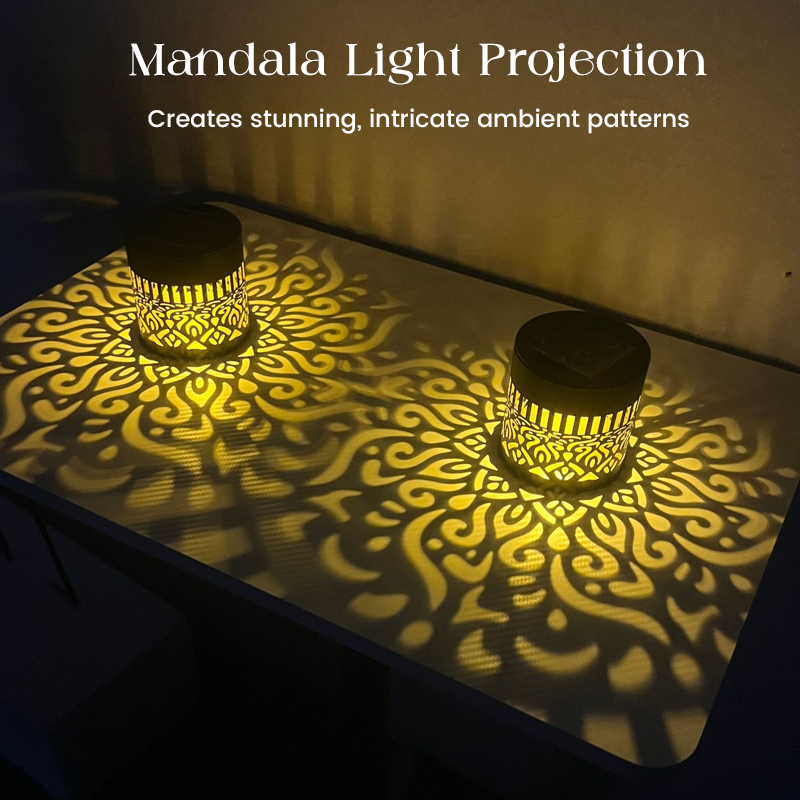🌞 50% OFF NOW! 🌀 Enchanted Mandala Solar Garden Light🌿