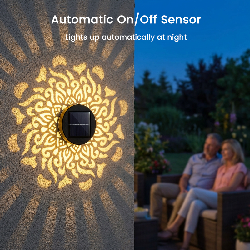 🌞 50% OFF NOW! 🌀 Enchanted Mandala Solar Garden Light🌿