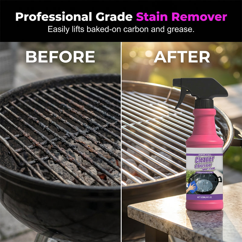 🎁Fast-Acting Heavy-Duty Grill Degreaser Spray🍢💦