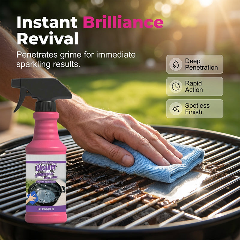 🎁Fast-Acting Heavy-Duty Grill Degreaser Spray🍢💦