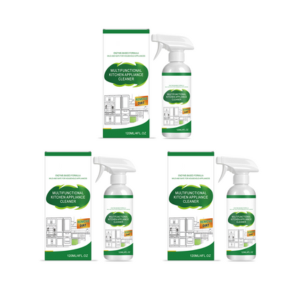 🍳 Say Goodbye to Tough Kitchen Grease!⚡ Just Spray, Wait & Wipe Away Grease! ✨