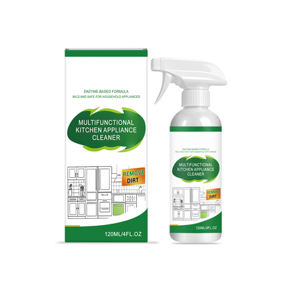 🍳 Say Goodbye to Tough Kitchen Grease!⚡ Just Spray, Wait & Wipe Away Grease! ✨