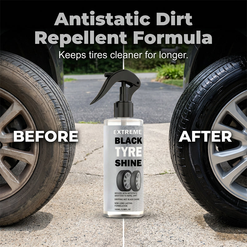 Long-Lasting Protective Tire Shine Spray